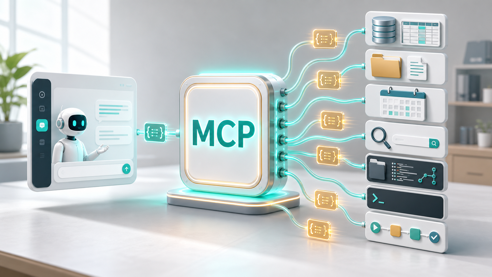 MCP 协议连接 AI 应用与外部系统